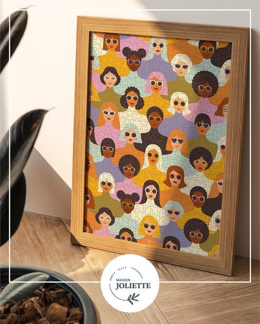 Quelle est la meilleure façon de coller un puzzle une fois terminé ?