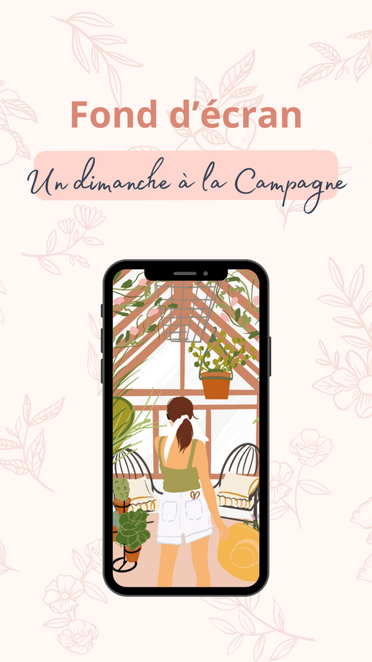 Fond d'écran pour Smartphone - Un dimanche à la campagne