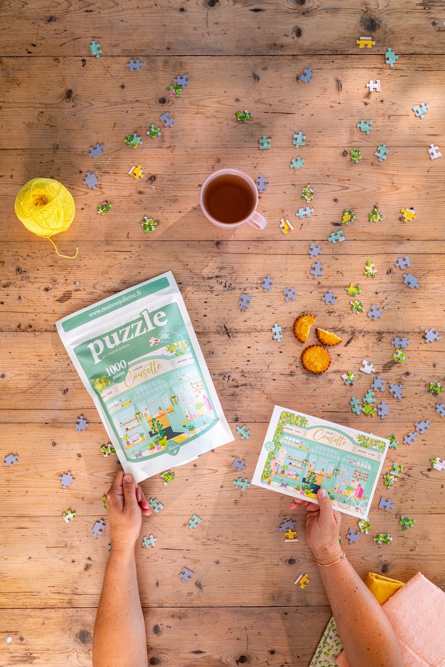 Puzzle 1000 pièces L'atelier Cousette