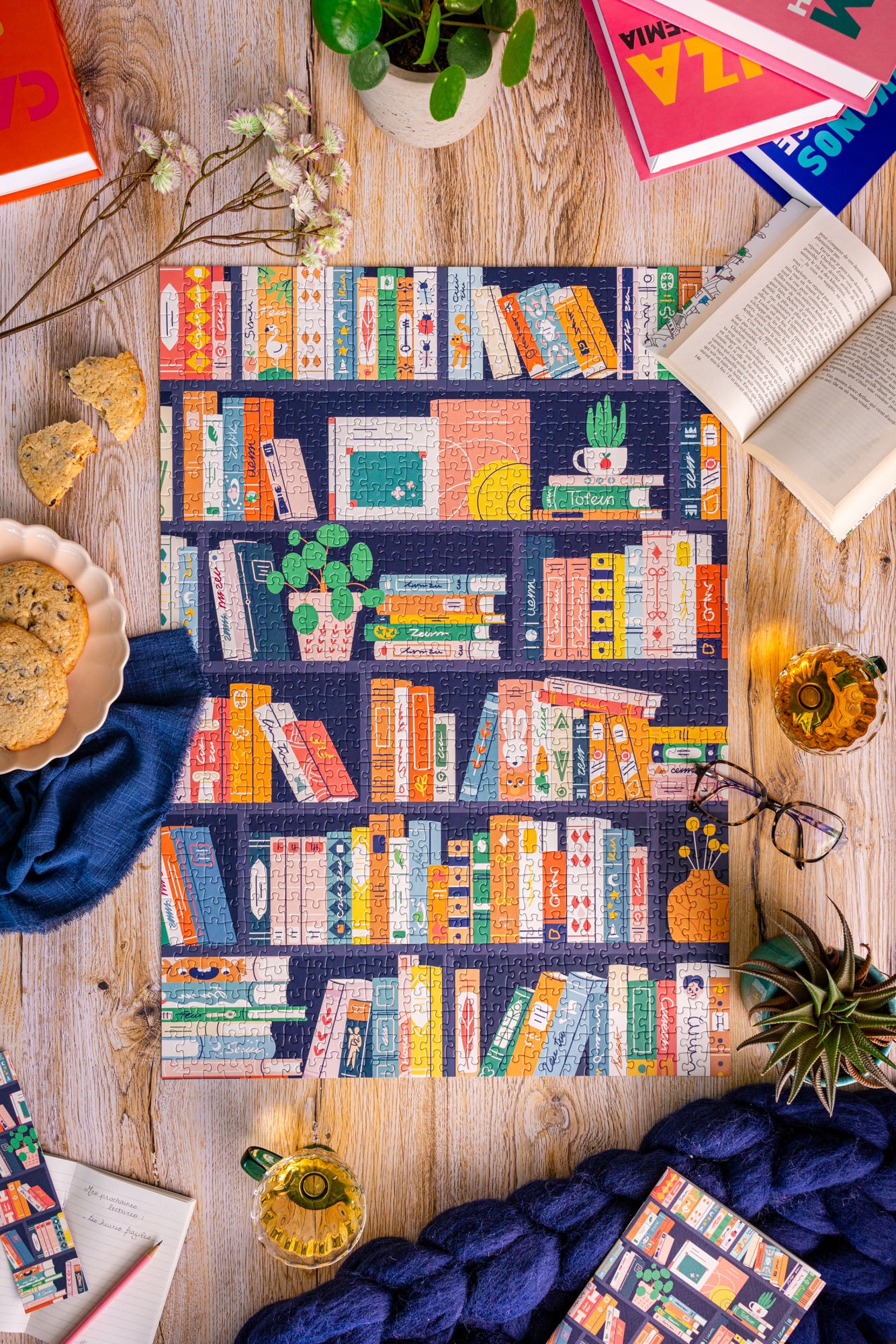 Puzzle 1000 pièces Book lovers