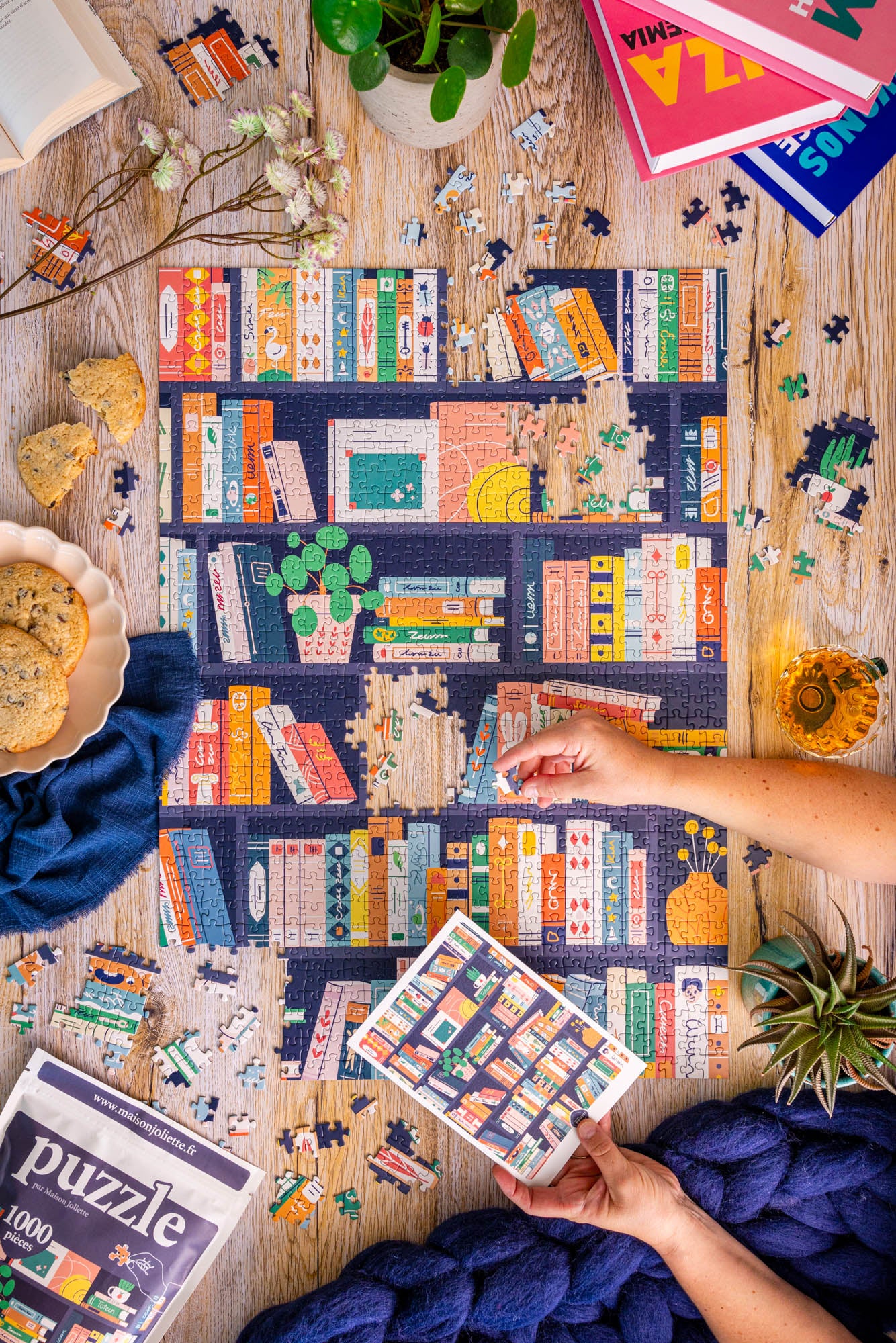 Puzzle 1000 pièces Book lovers