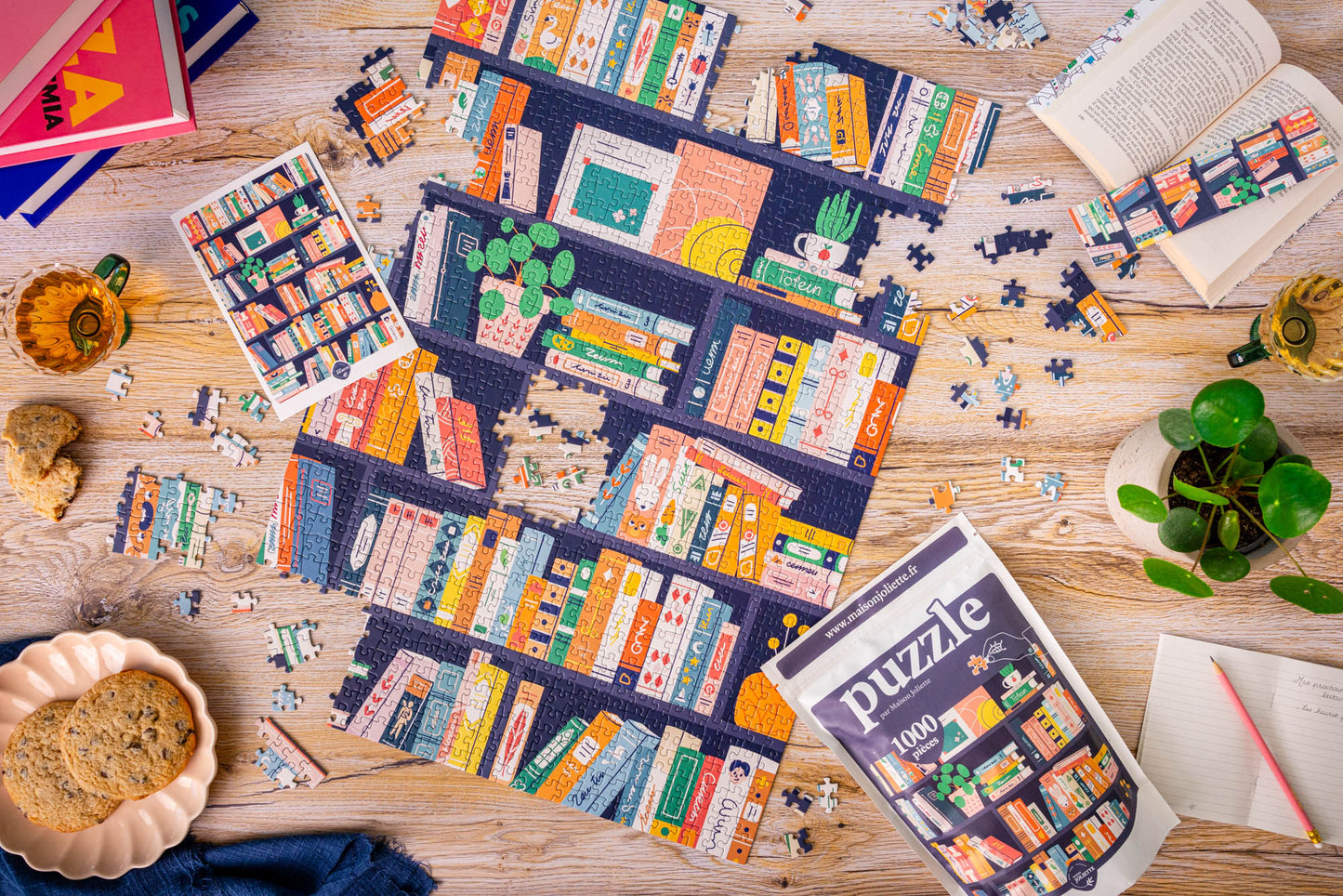 Puzzle 1000 pièces Book lovers