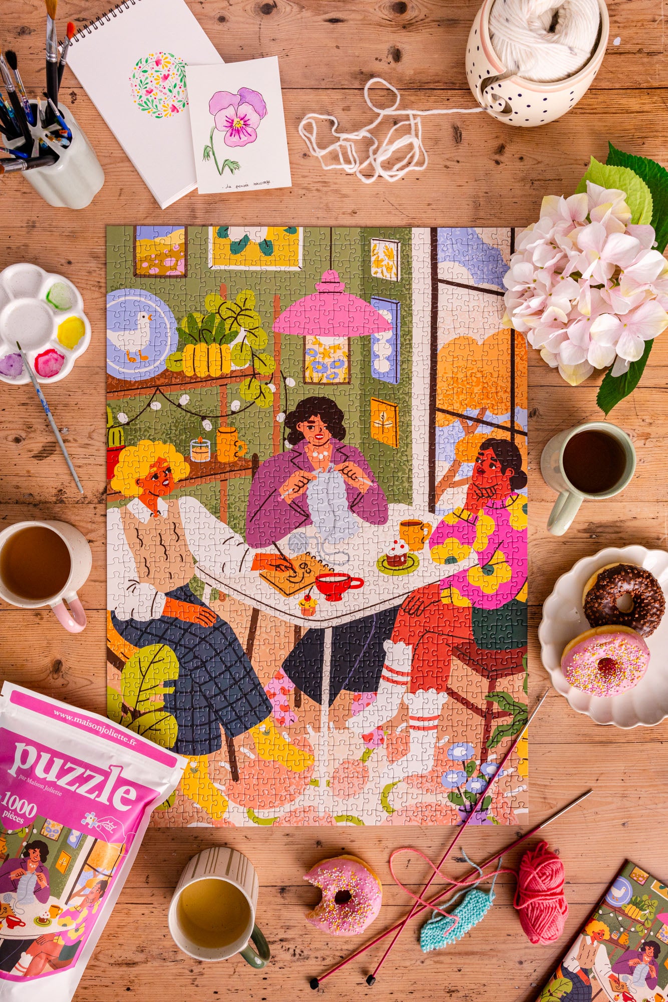 Puzzle 1000 pièces Les copines