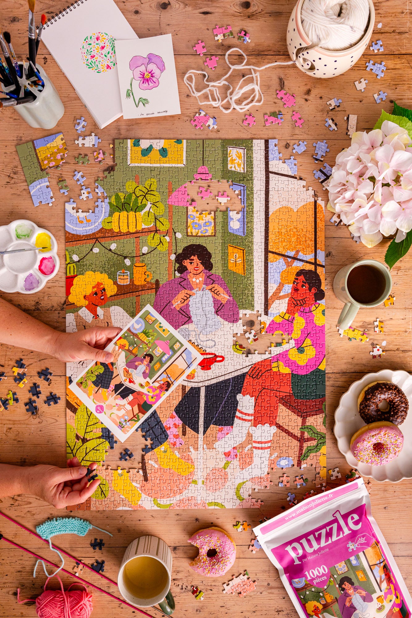 Puzzle 1000 pièces Les copines