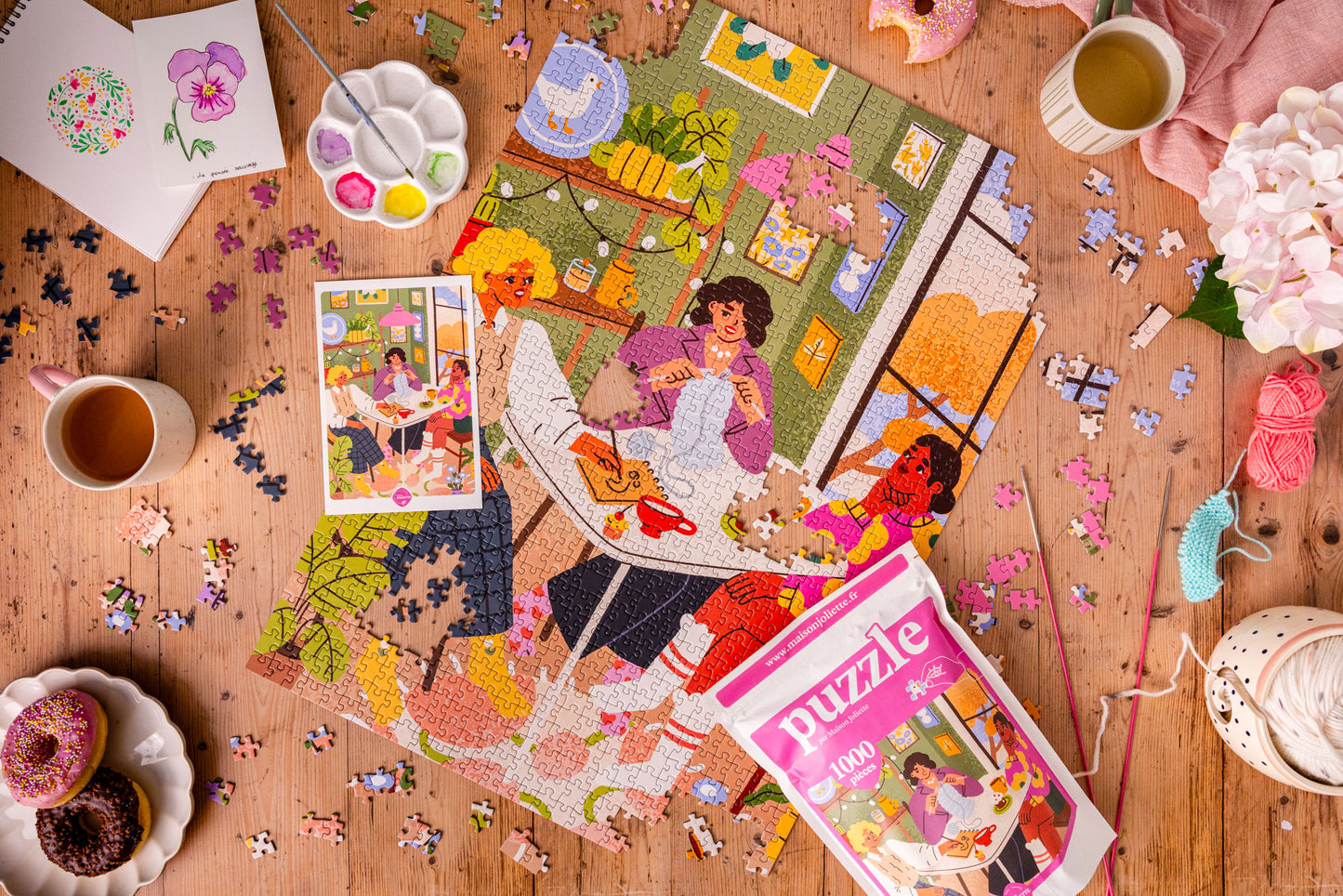 Puzzle 1000 pièces Les copines