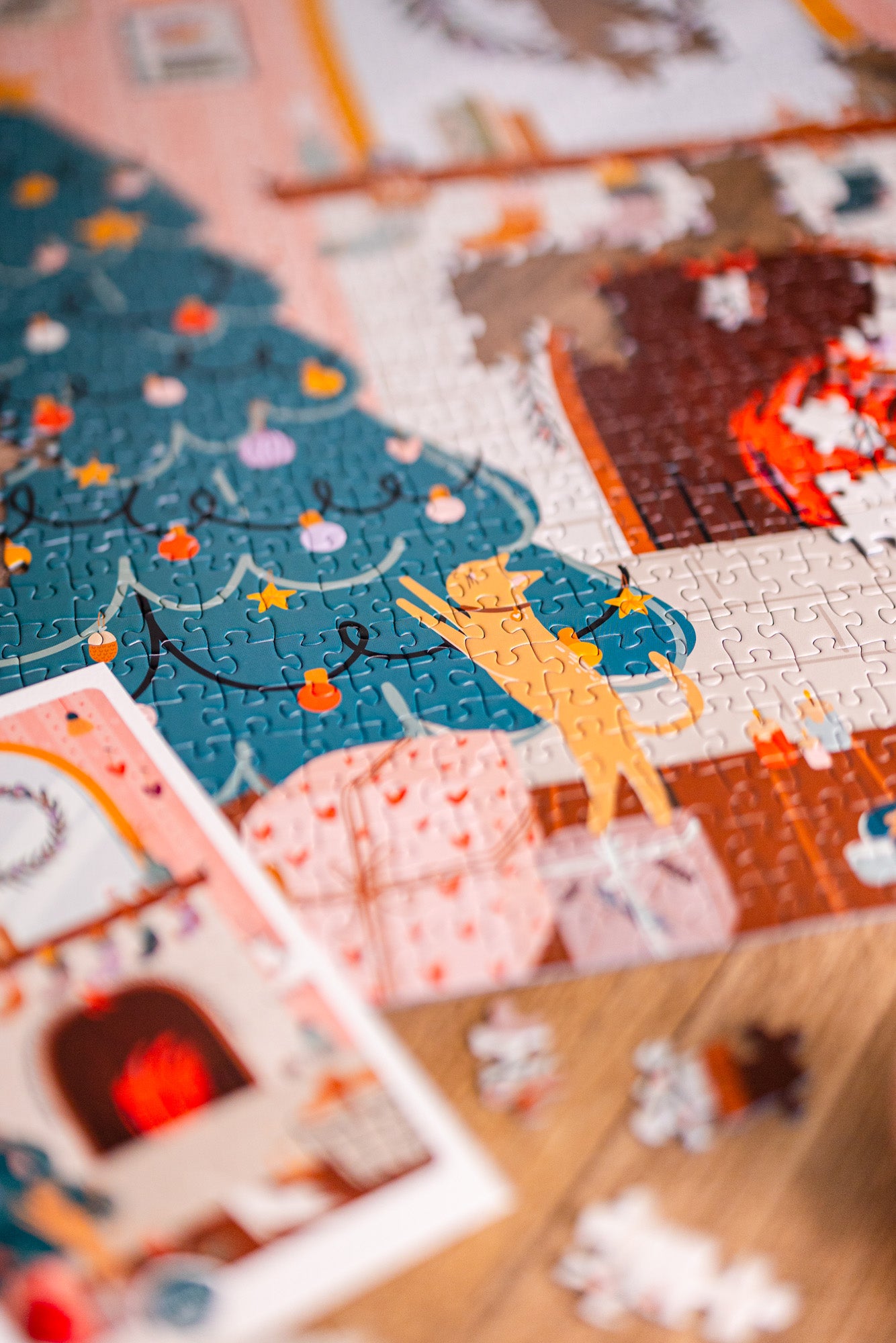 Puzzle 1000 pièces Au coin du feu