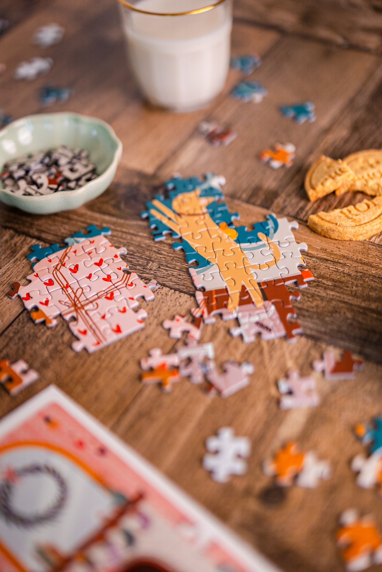 Puzzle 1000 pièces Au coin du feu