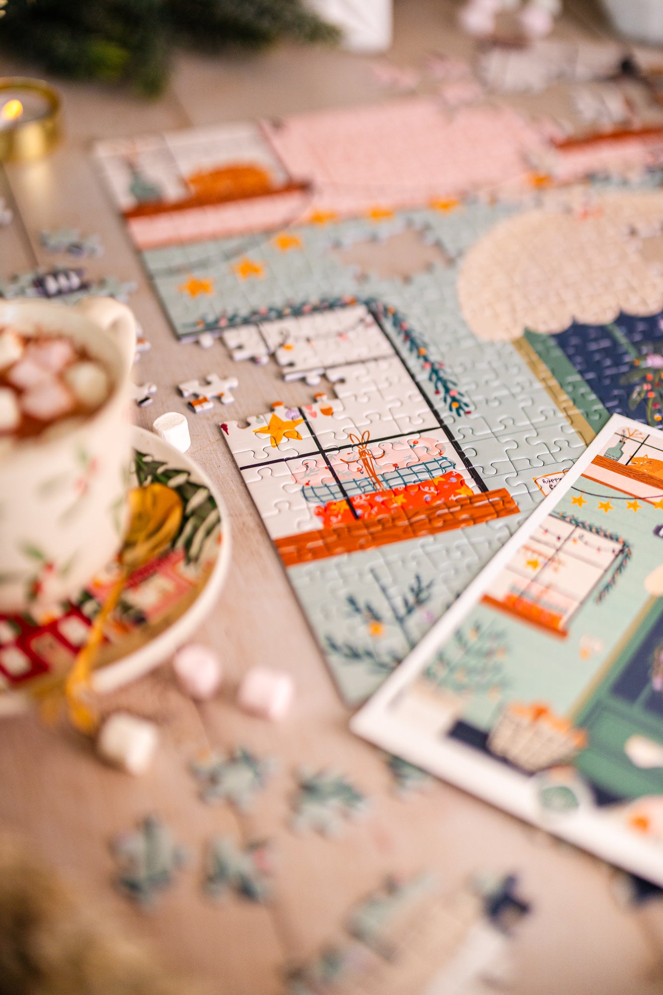 Puzzle 500 pièces Porte-Bonheur
