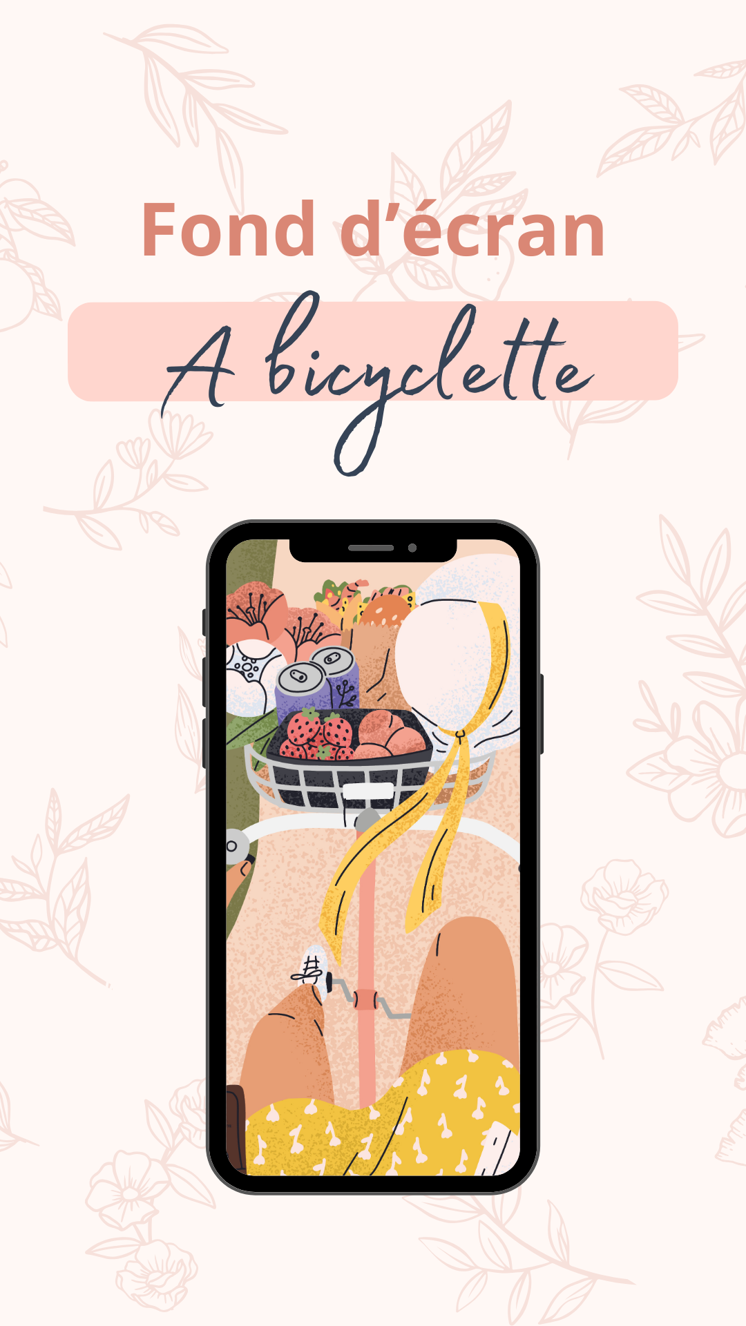 Fond d'écran pour Smartphone - A bicyclette