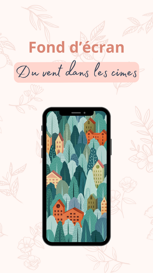 Fond d'écran pour Smartphone - Du vent dans les cimes