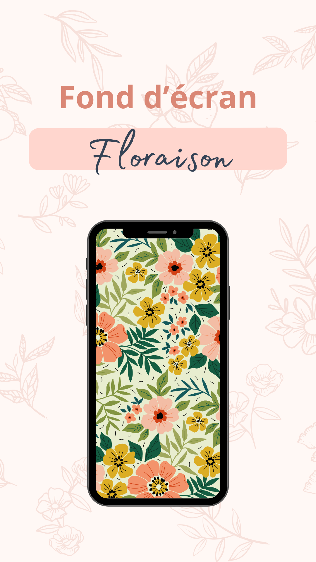 Fond d'écran pour Smartphone - Floraison
