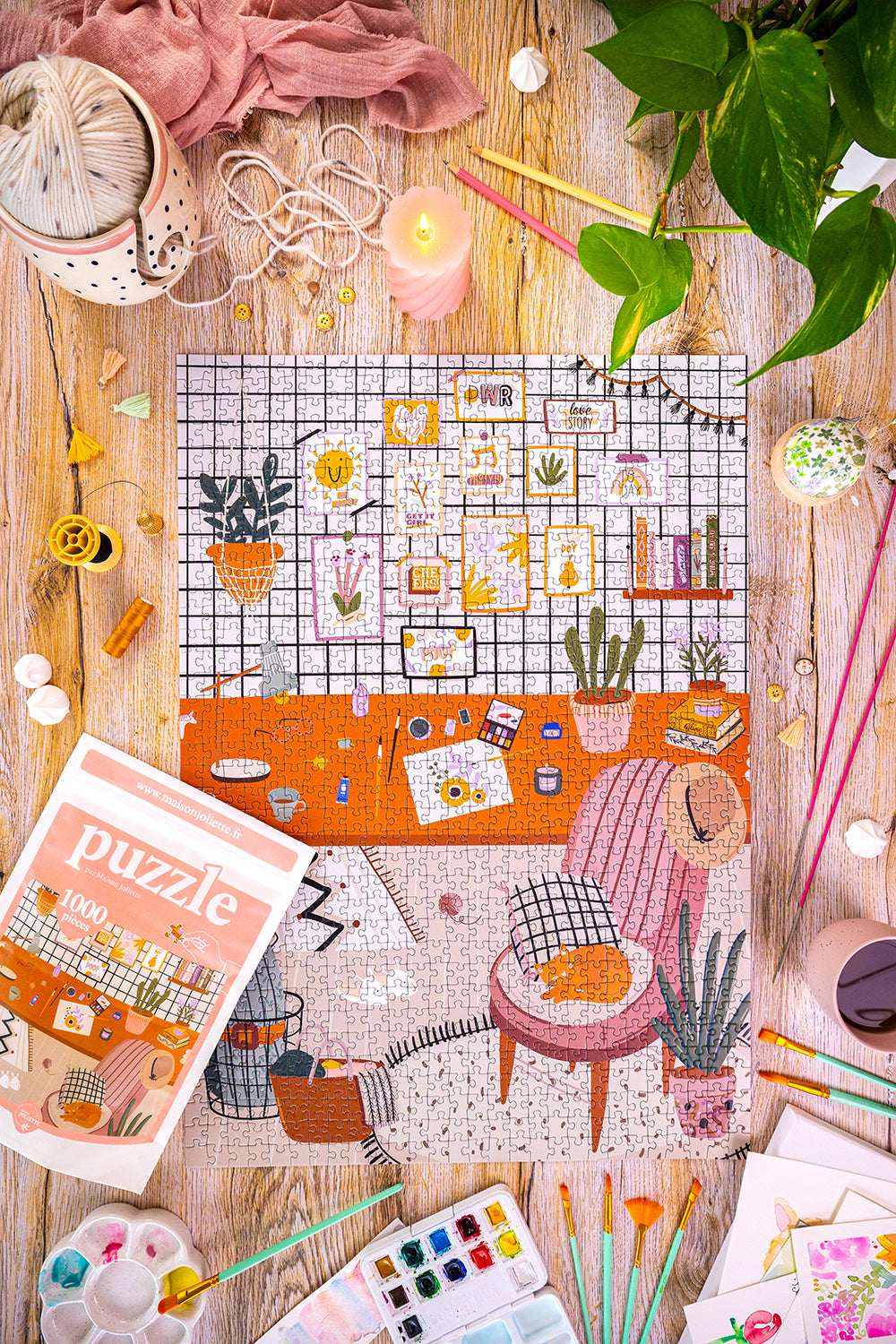 Puzzle 1000 pièces L'atelier