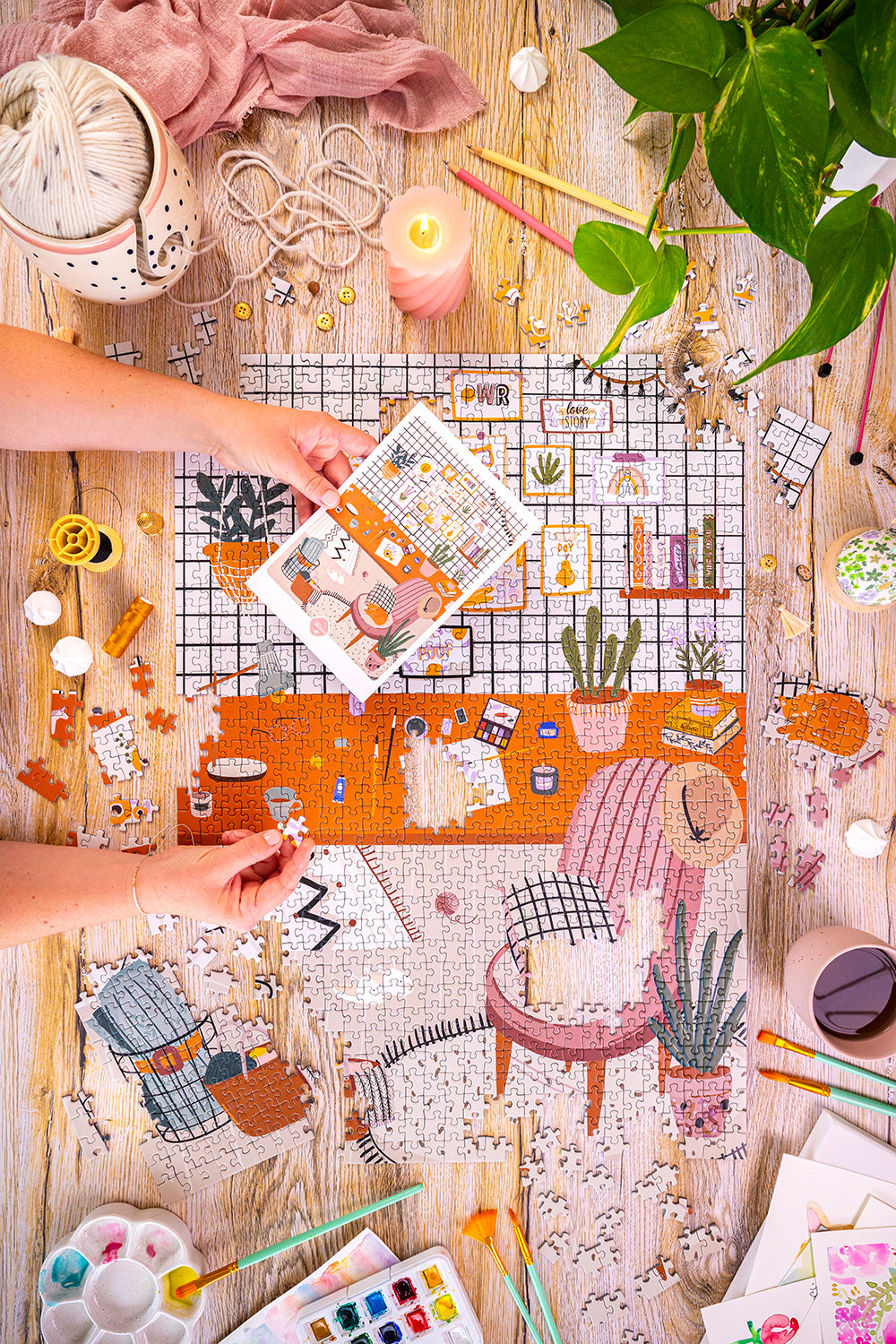 Puzzle 1000 pièces L'atelier