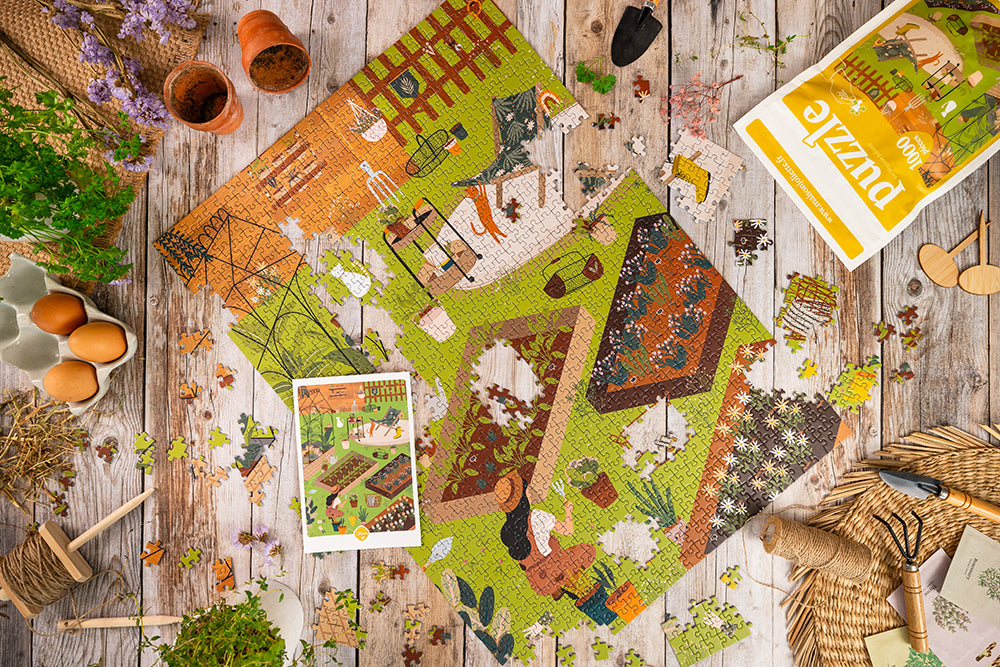 Puzzle 1000 pièces Jardin Secret