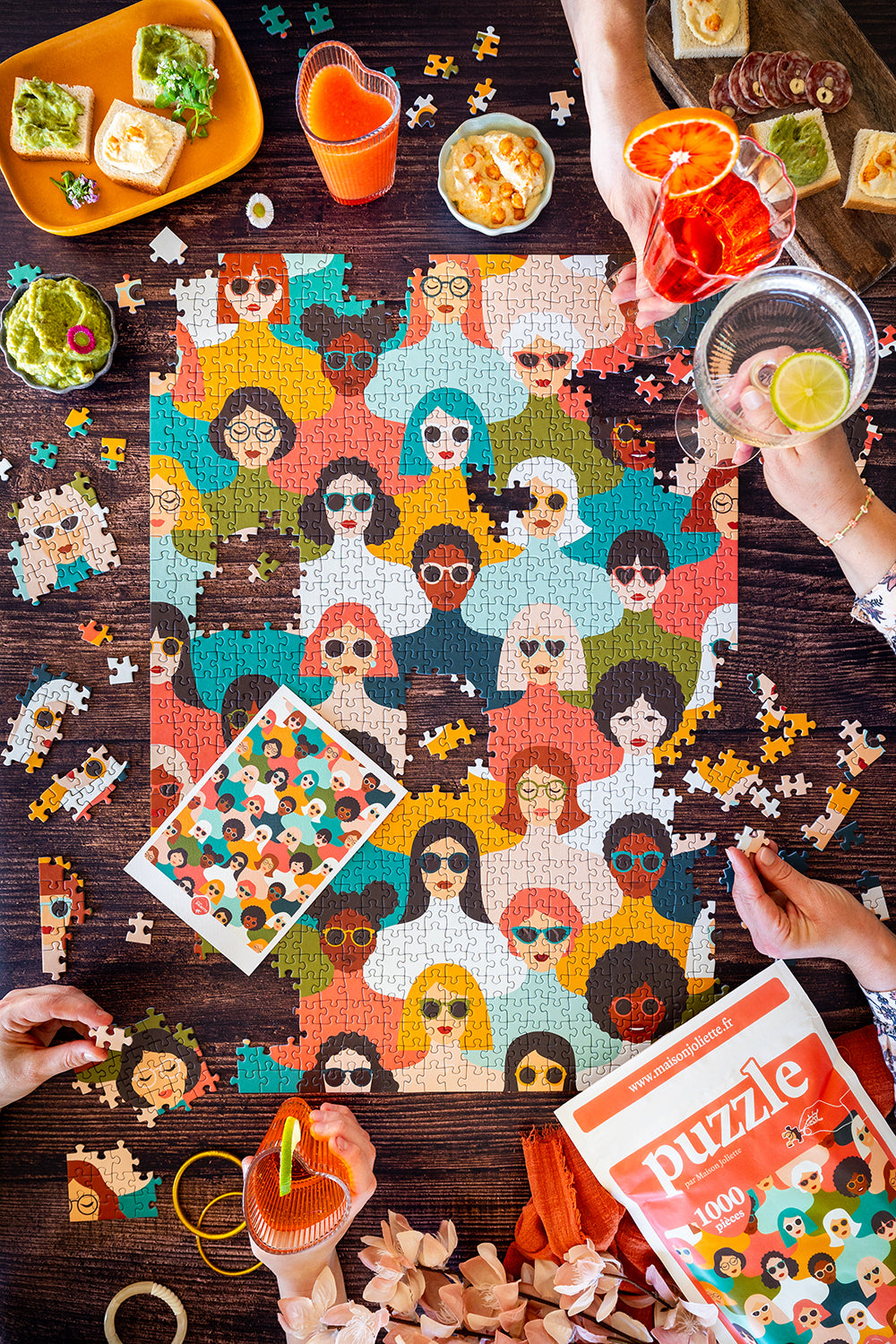 Puzzle 1000 pièces Mil'titude