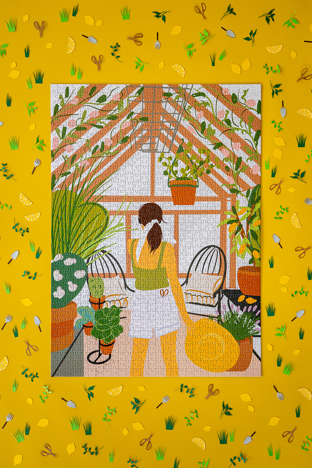 Puzzle 1000 pièces Un dimanche à la campagne