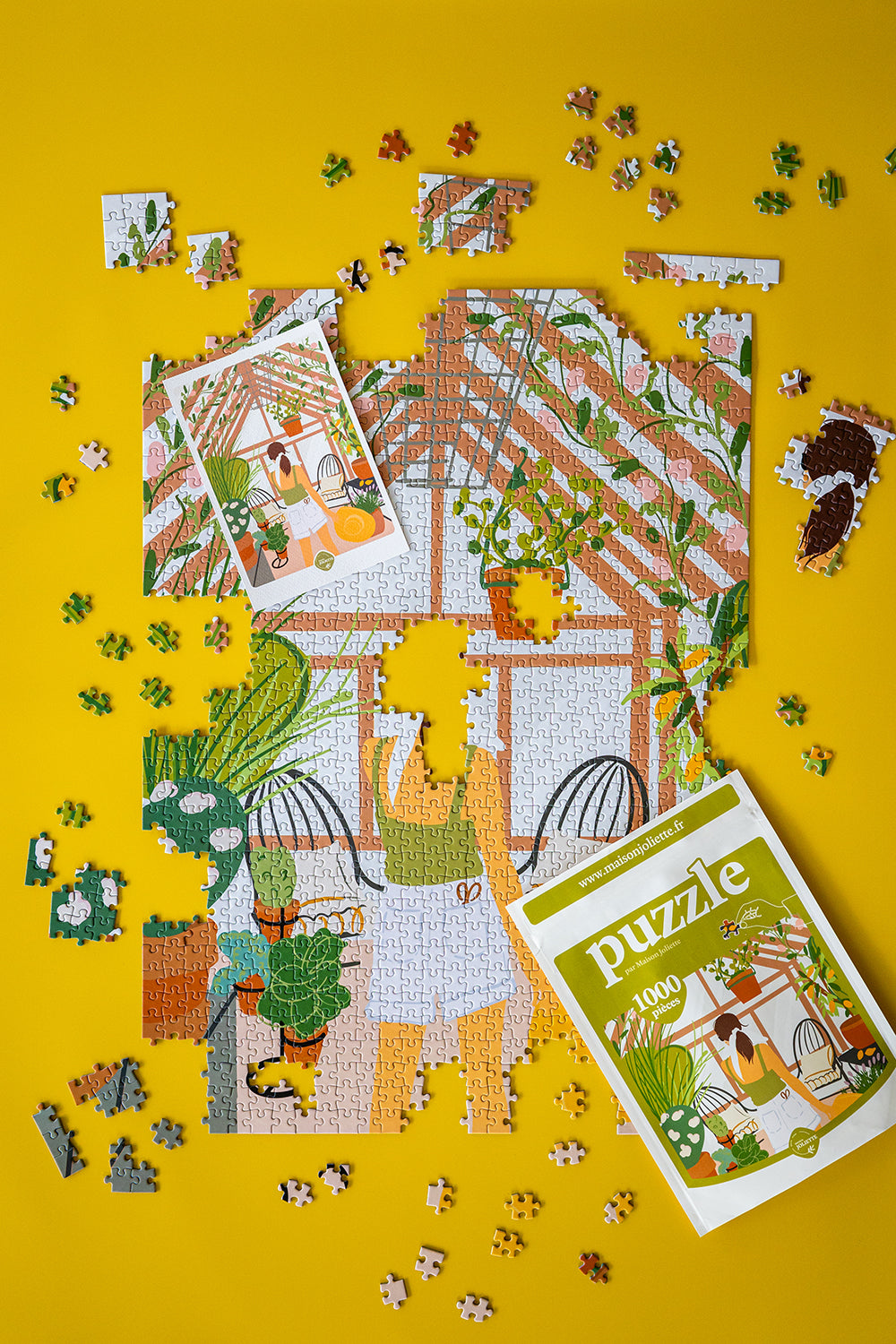 Puzzle 1000 pièces Un dimanche à la campagne