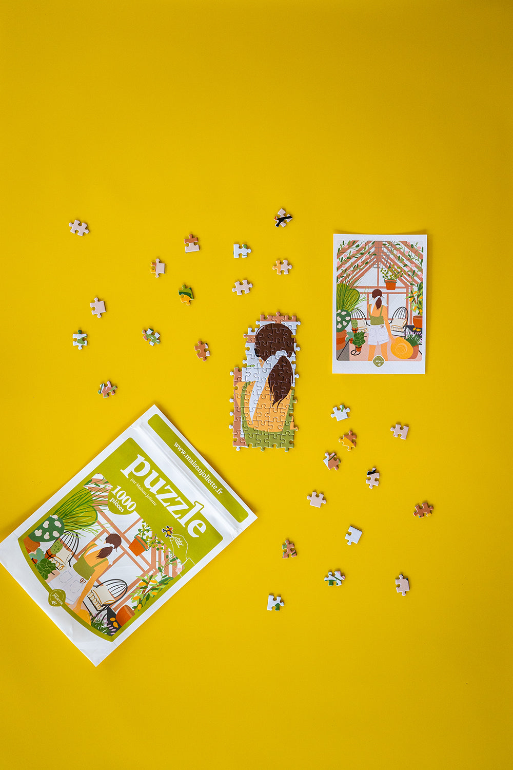 Puzzle 1000 pièces Un dimanche à la campagne