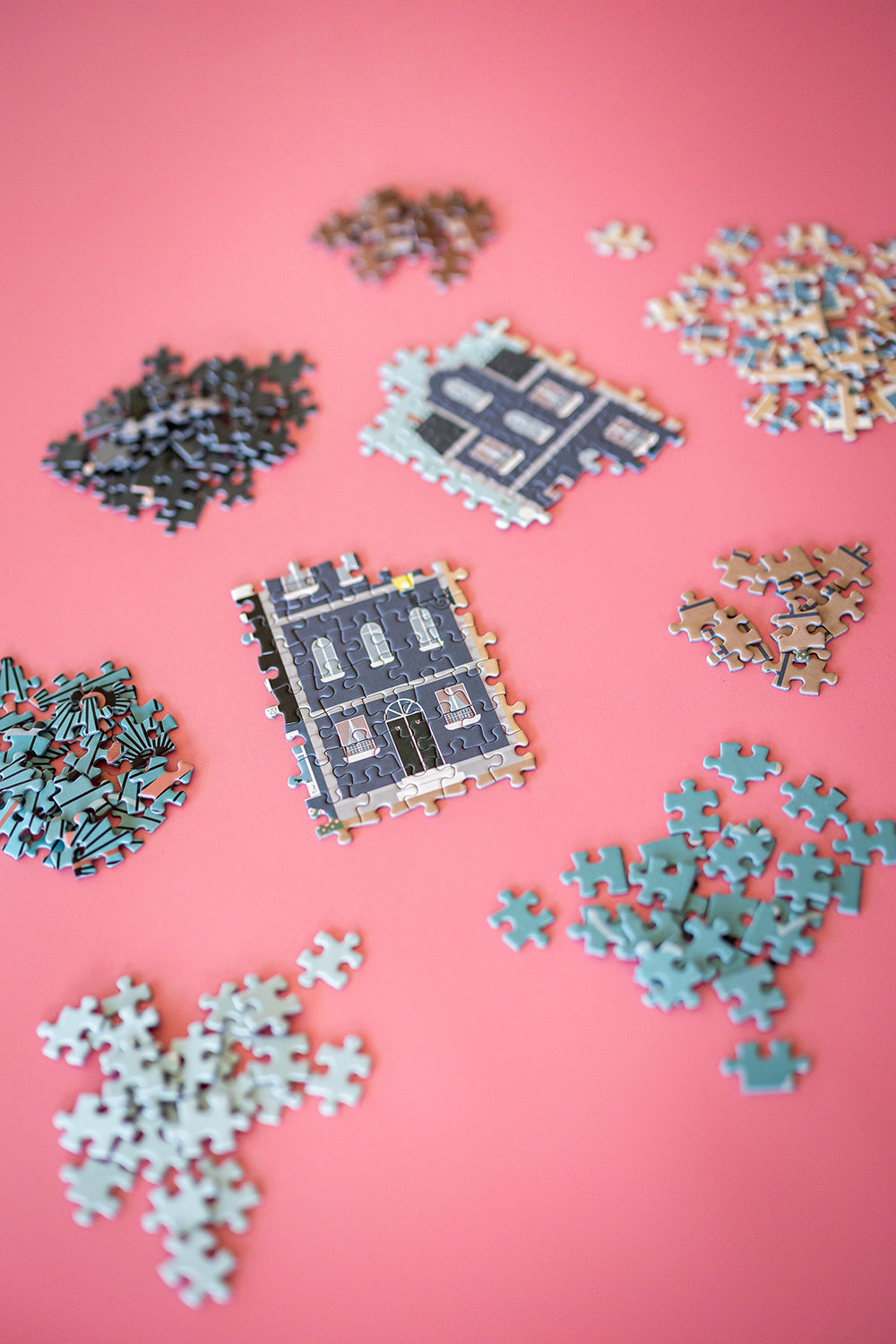 Puzzle 1000 pièces Pédalons au fil de l'eau