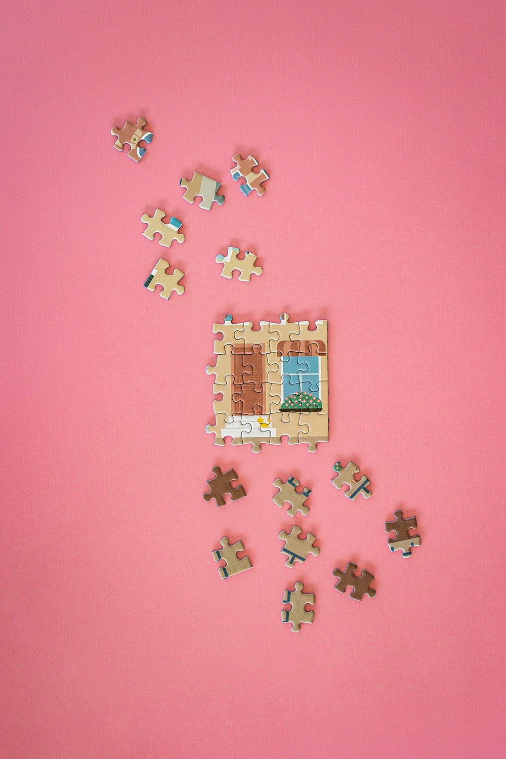 Puzzle 1000 pièces Pédalons au fil de l'eau