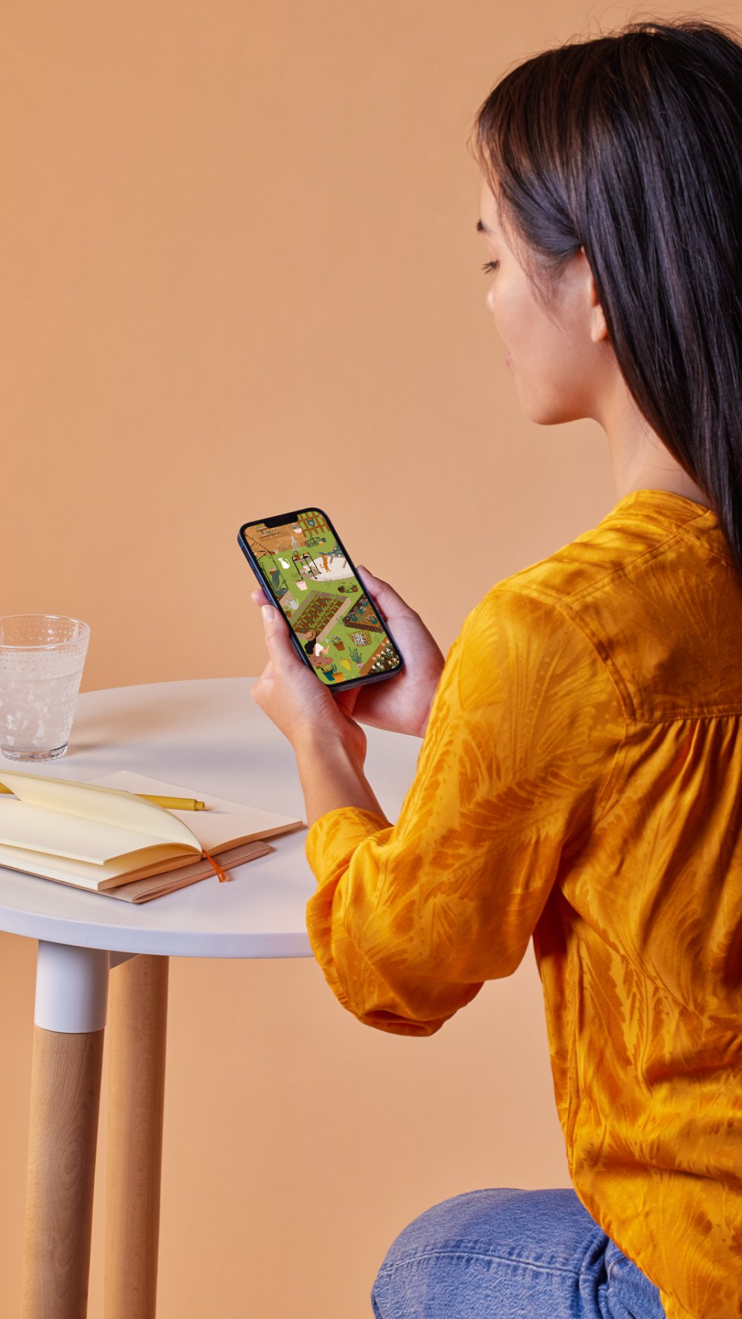 Fond d'écran pour Smartphone - Jardin Secret