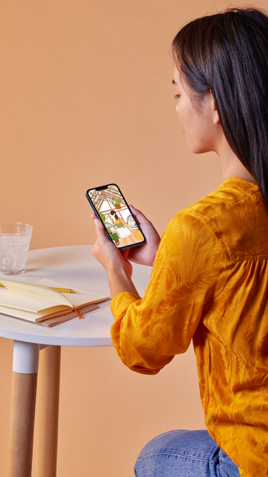 Fond d'écran pour Smartphone - Un dimanche à la campagne