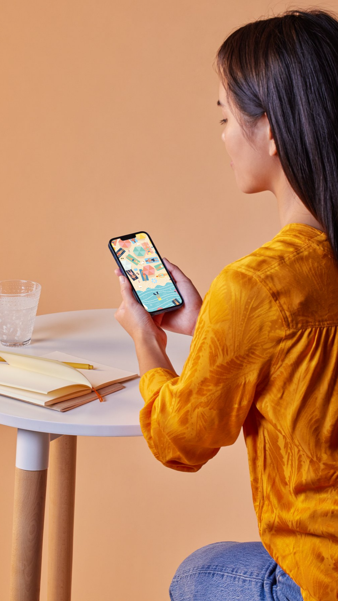 Fond d'écran pour Smartphone - Chill & Plouf