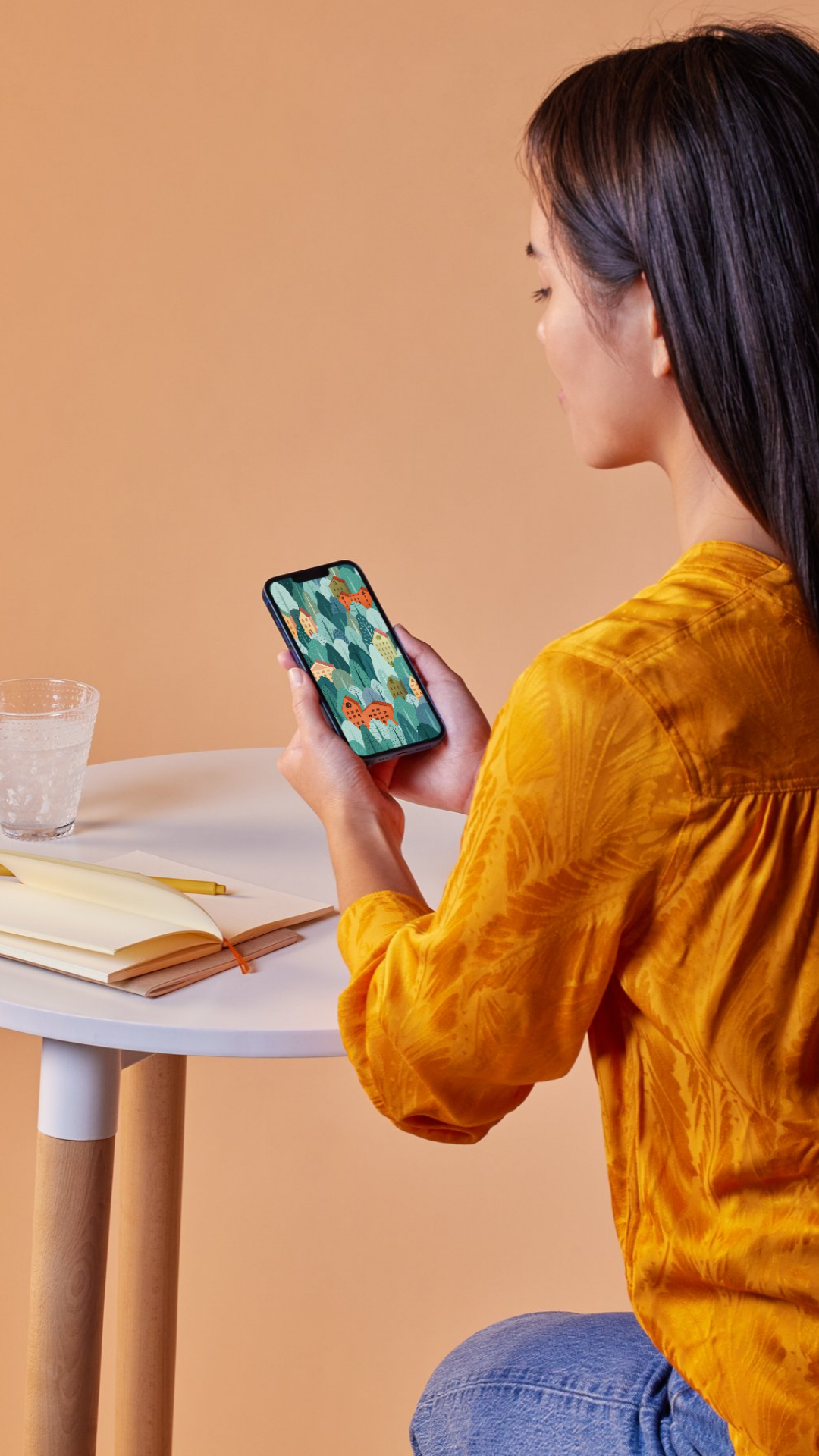 Fond d'écran pour Smartphone - Du vent dans les cimes