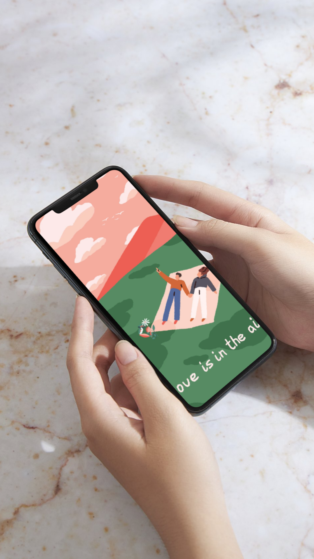Fond d'écran pour Smartphone - Love is in the air