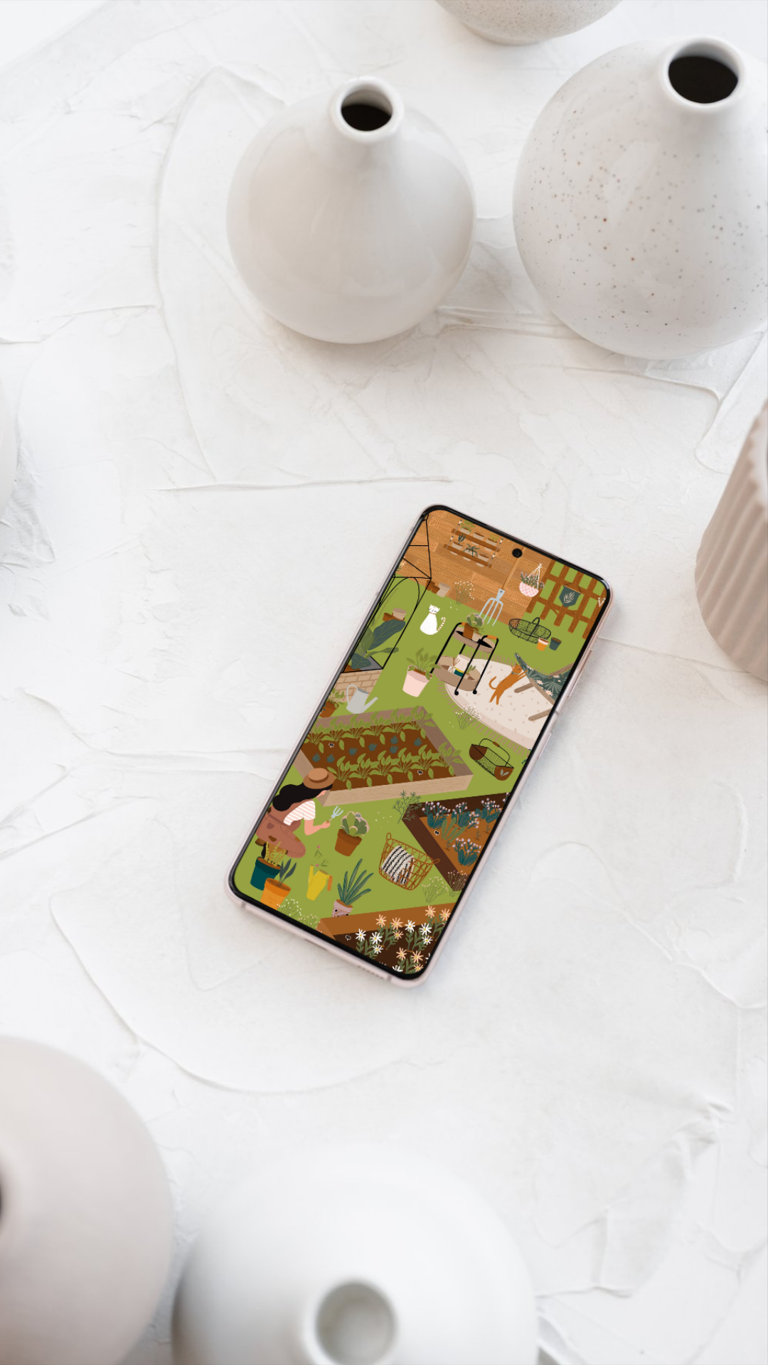 Fond d'écran pour Smartphone - Jardin Secret