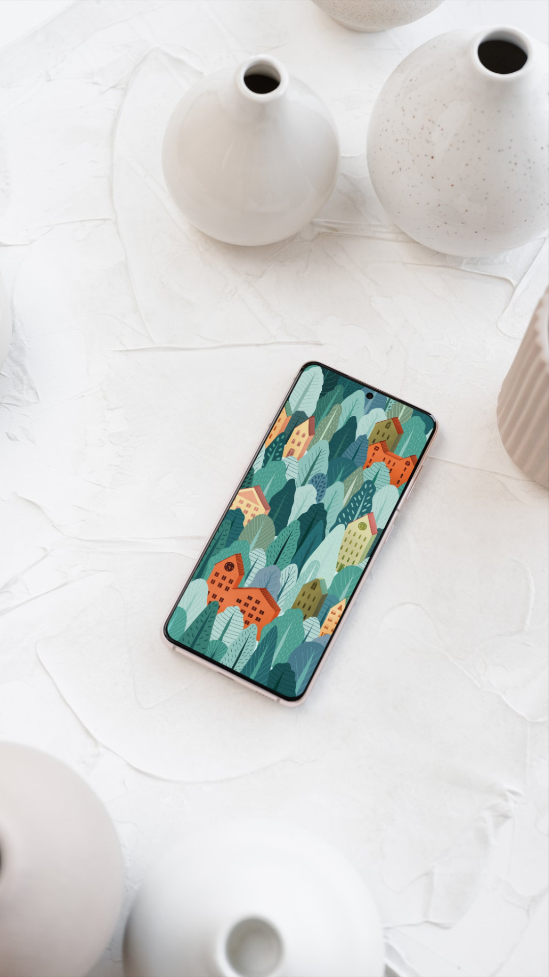 Fond d'écran pour Smartphone - Du vent dans les cimes
