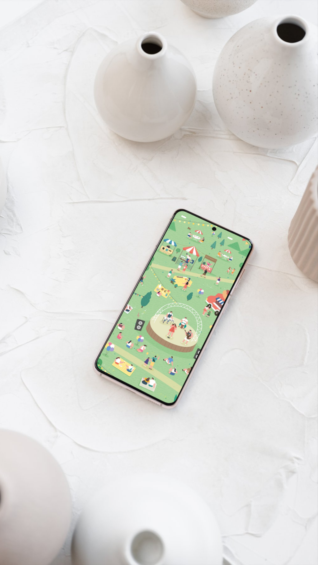 Fond d'écran pour Smartphone - Un air de fête