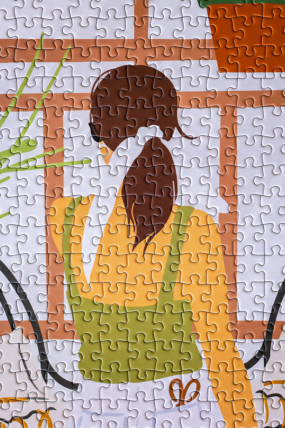 Puzzle 1000 pièces Un dimanche à la campagne