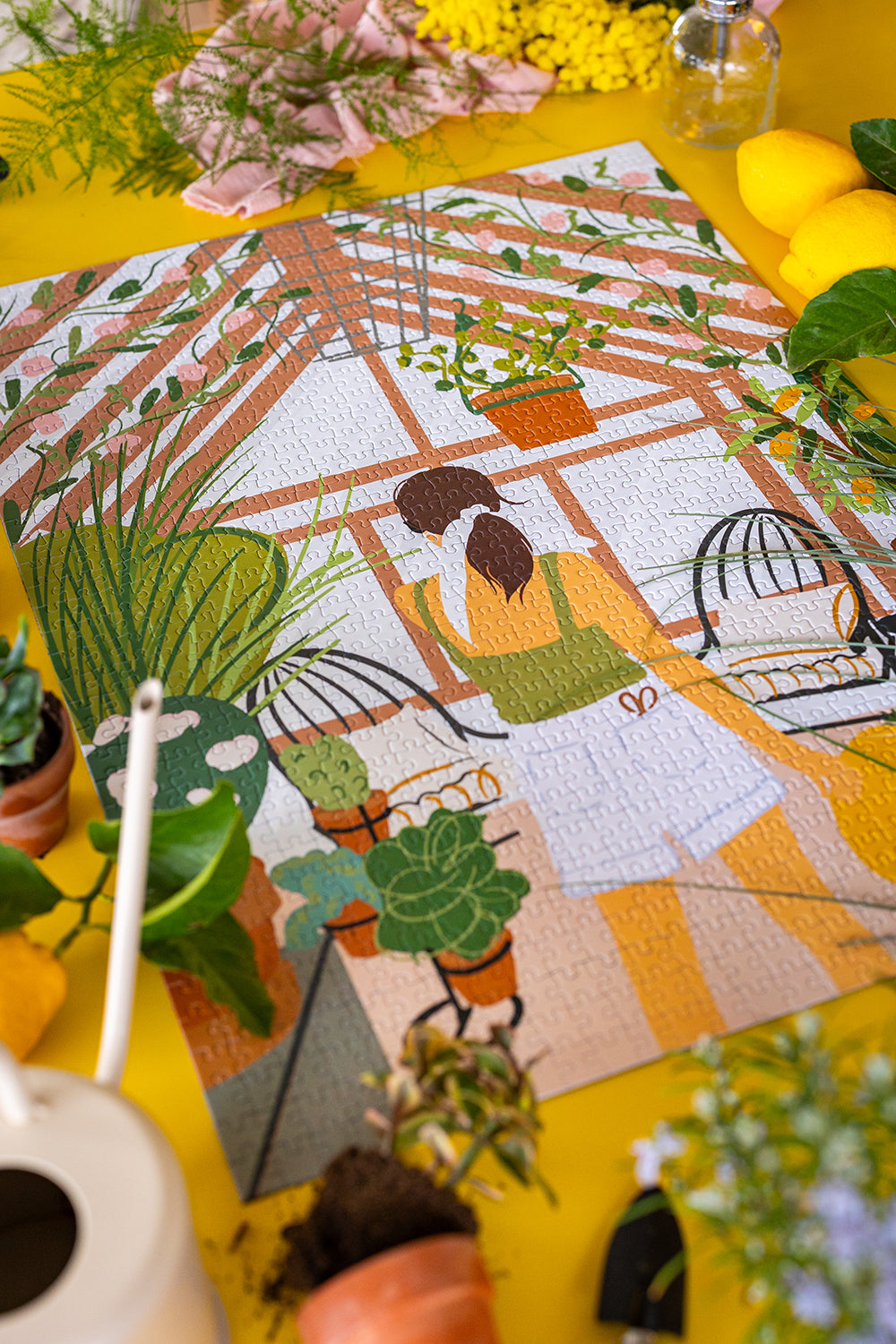 Puzzle 1000 pièces Un dimanche à la campagne