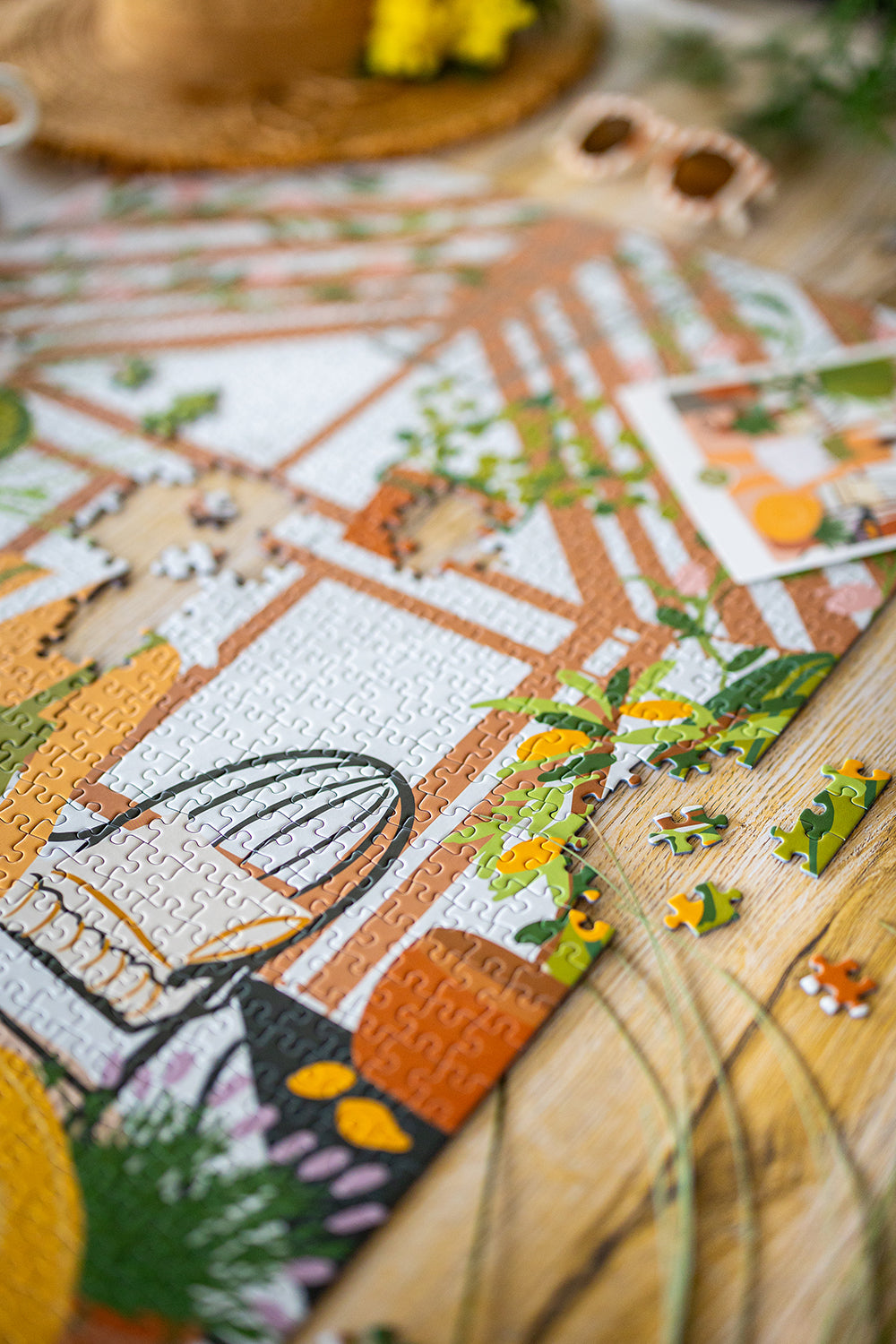 Puzzle 1000 pièces Un dimanche à la campagne