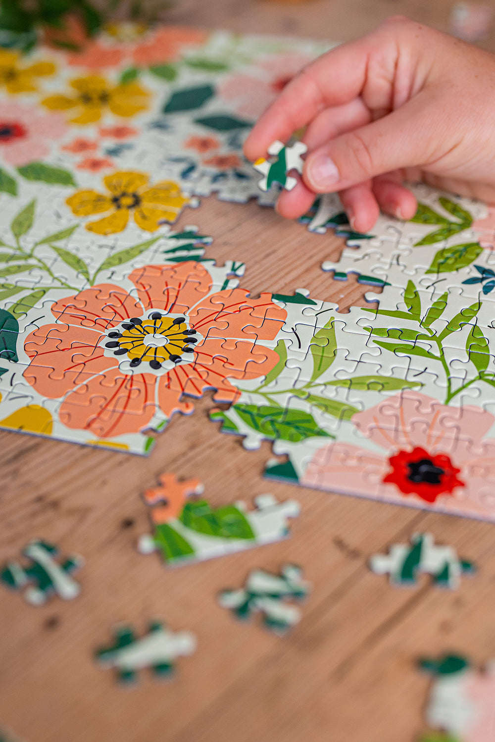 Flowering 500 piece jigsaw puzzle