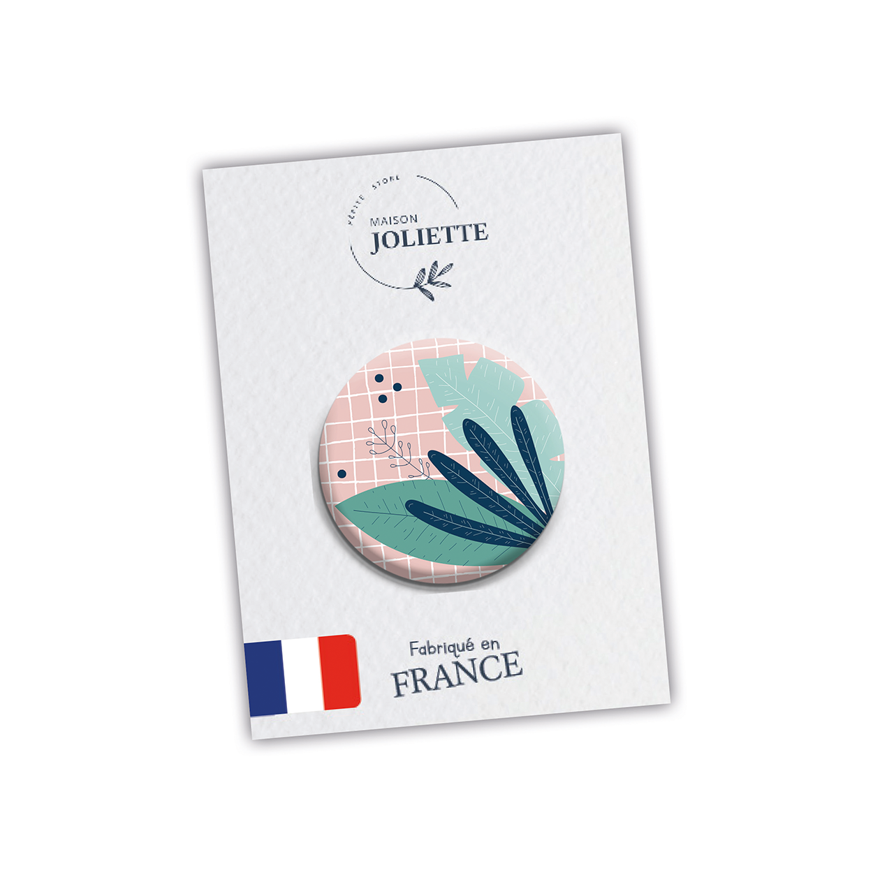 Badge TOUT IRA BIEN - Feuillage