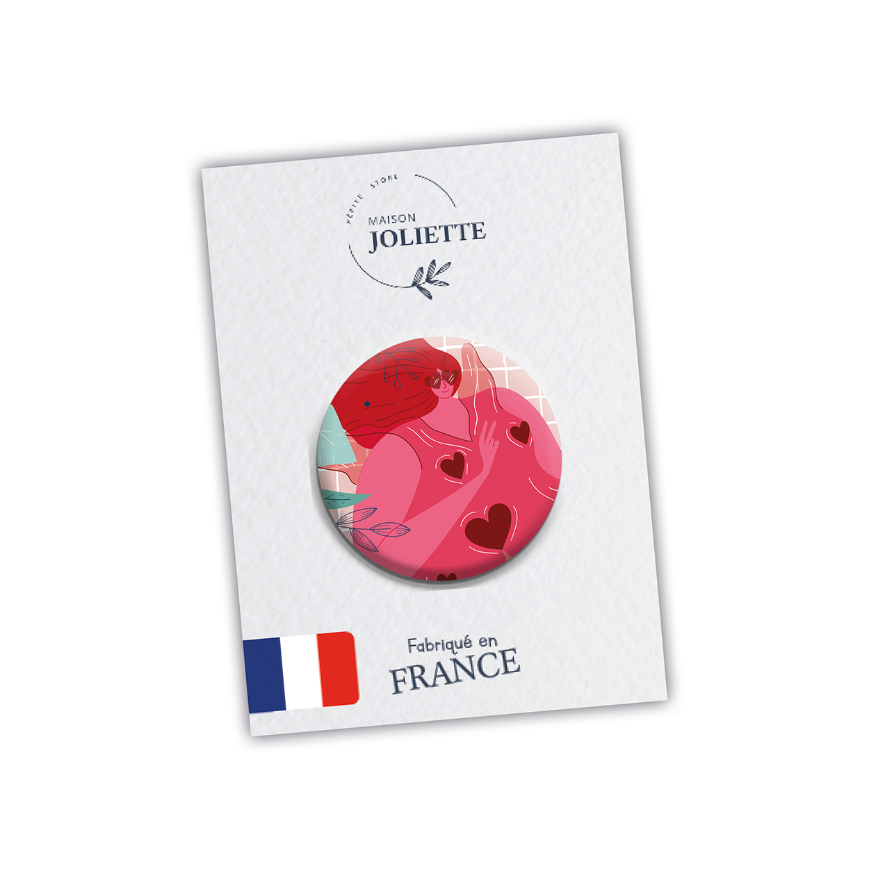 Badge TOUT IRA BIEN - Femme