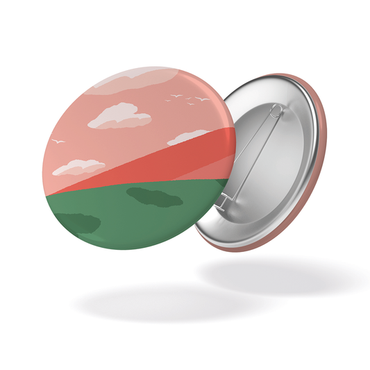 Badge LOVE IS IN THE AIR - Montagne