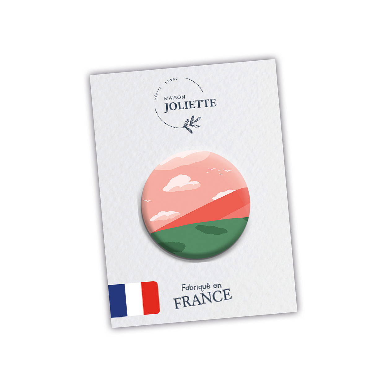 Badge LOVE IS IN THE AIR - Montagne