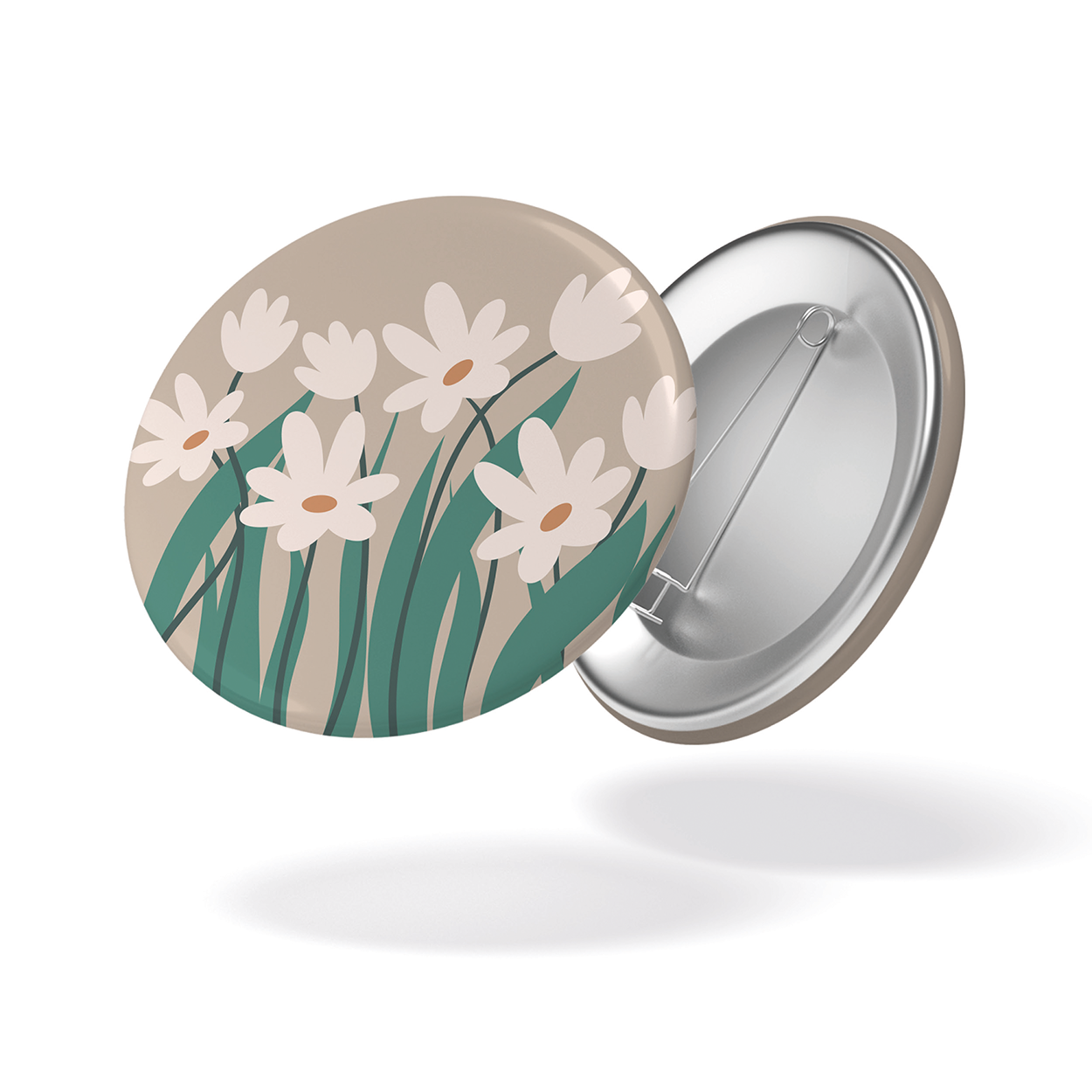 Badge BOHO BUTTERFLY - Pâquerette