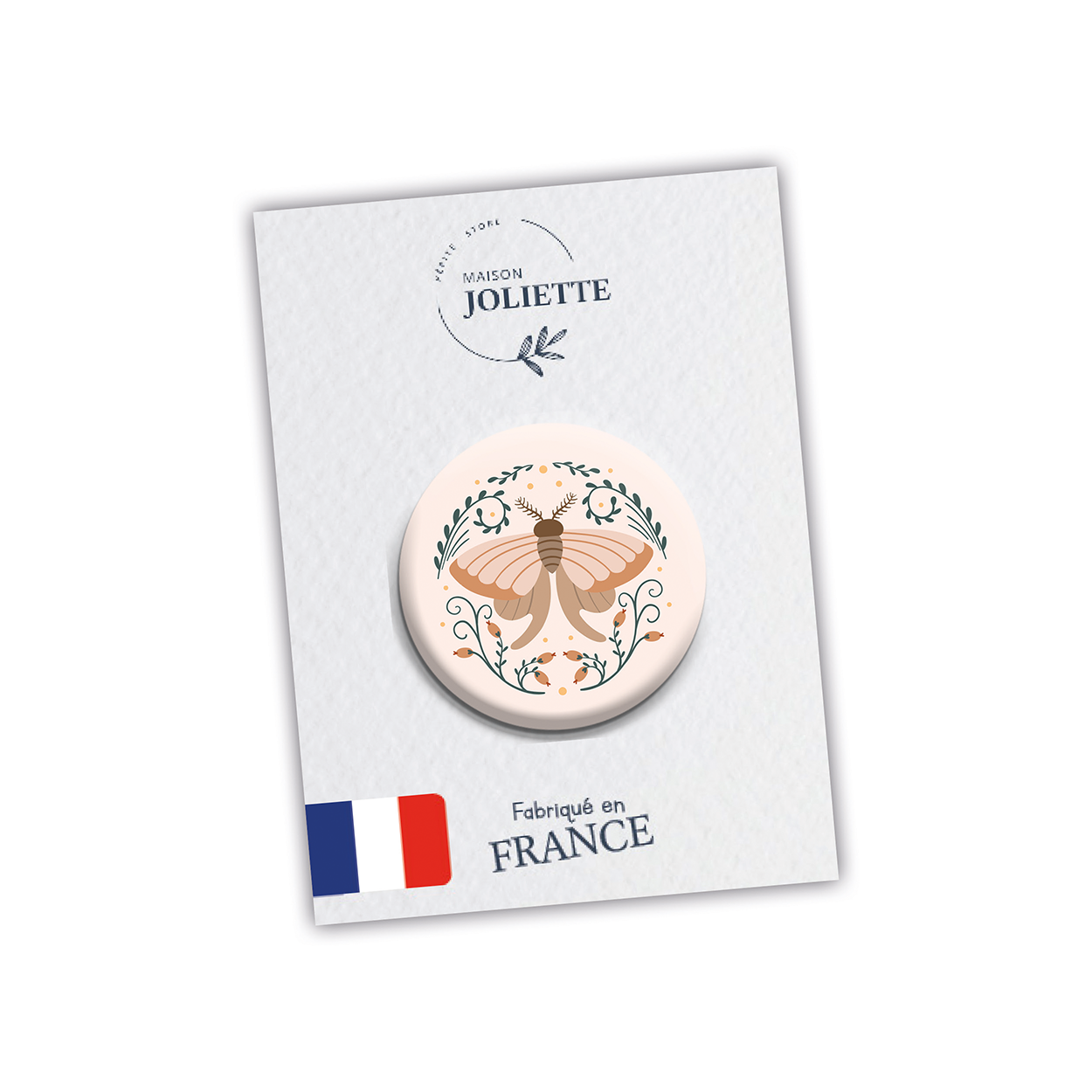 Badge BOHO BUTTERFLY - Papillon #2