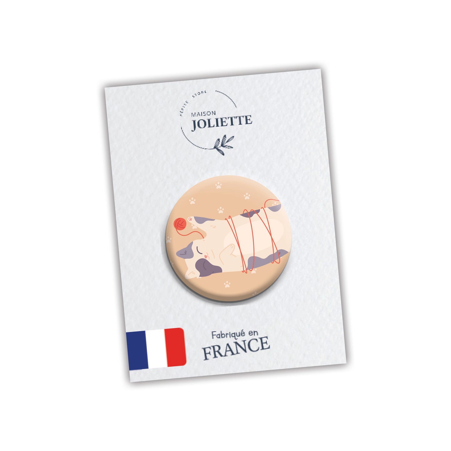 Badge PAUSE RONRON - Chat # 2