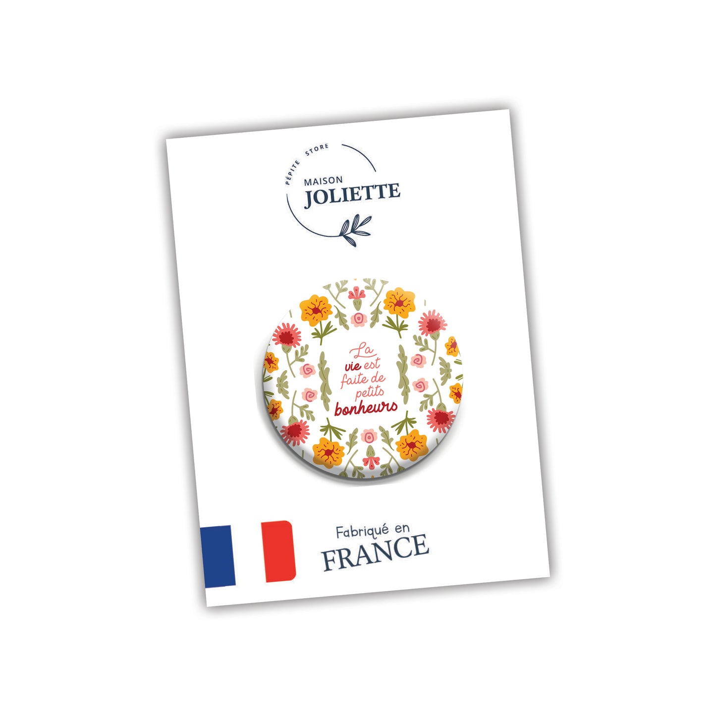 Badge PETITS BONHEURS - Petits Bonheurs