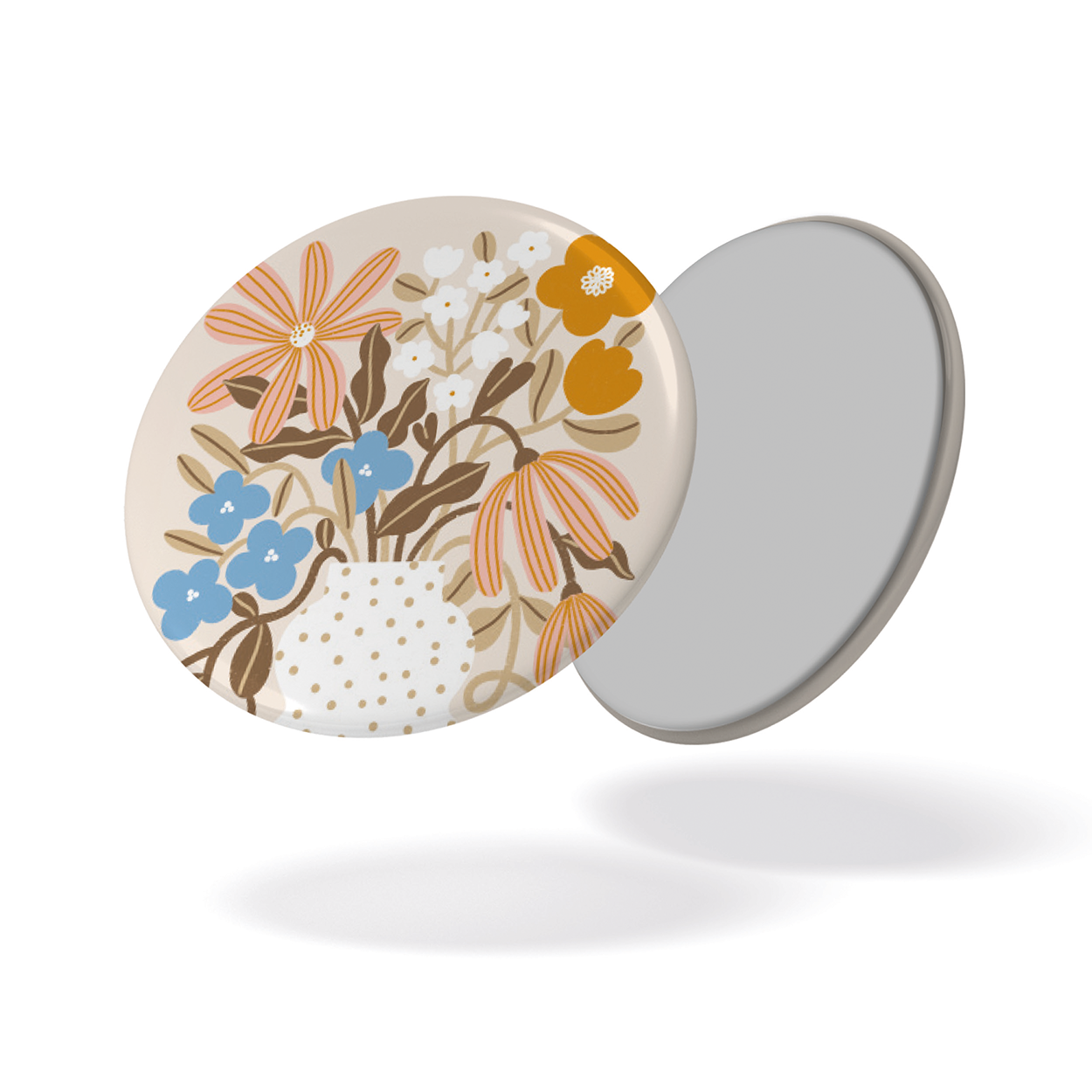 Myosotis & Nasturtium - Magnet #75