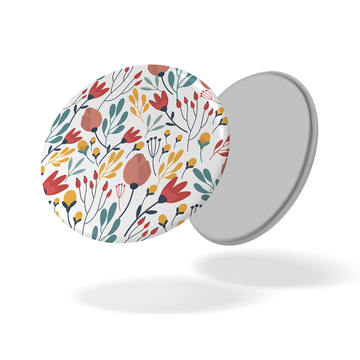 Magnet - Motif fleuri