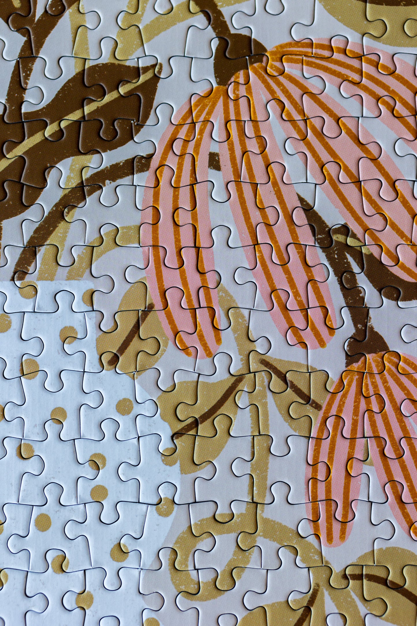 Puzzle 500 pieces Myosotis & Nasturtium