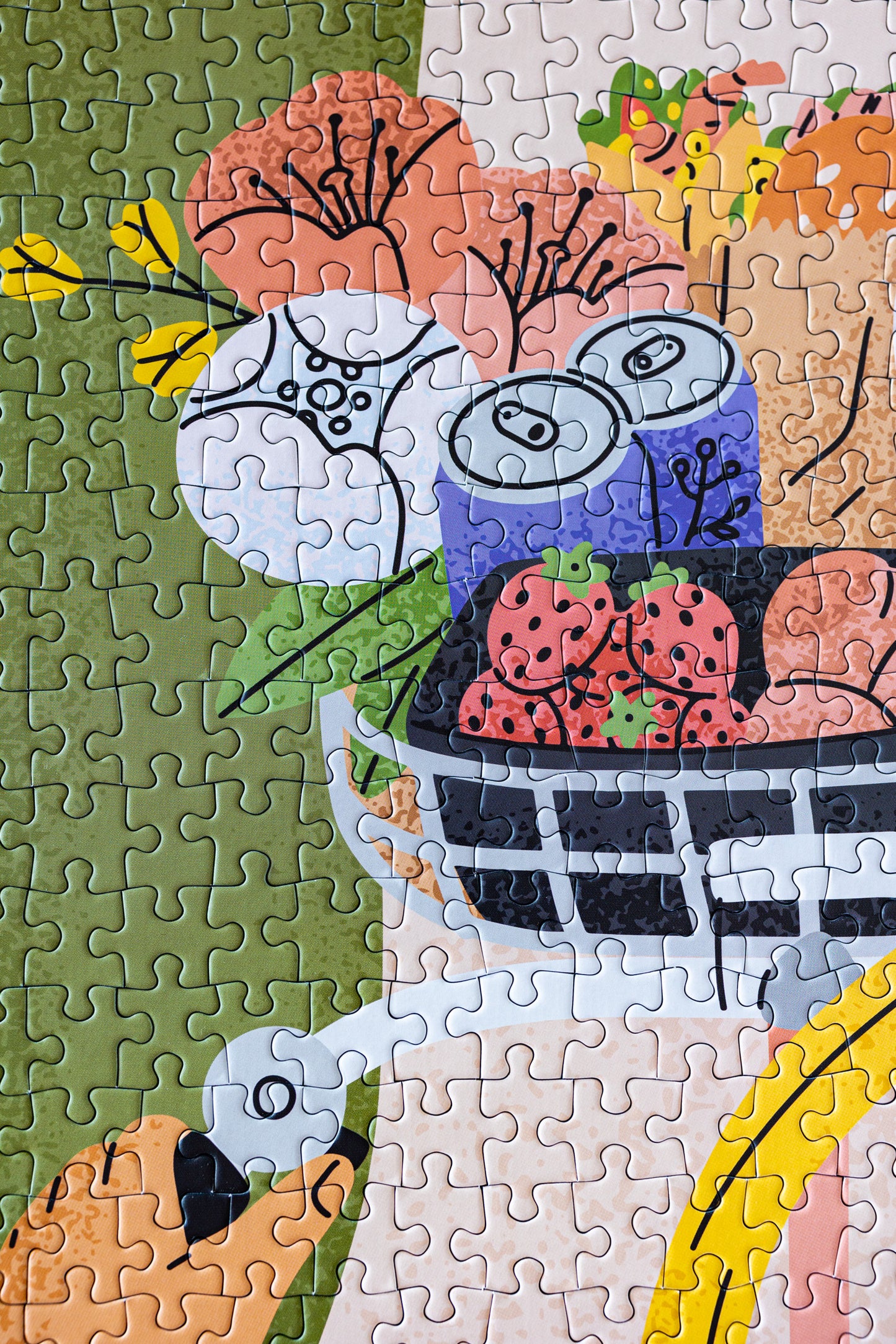 500 piece jigsaw puzzle On a bicycle