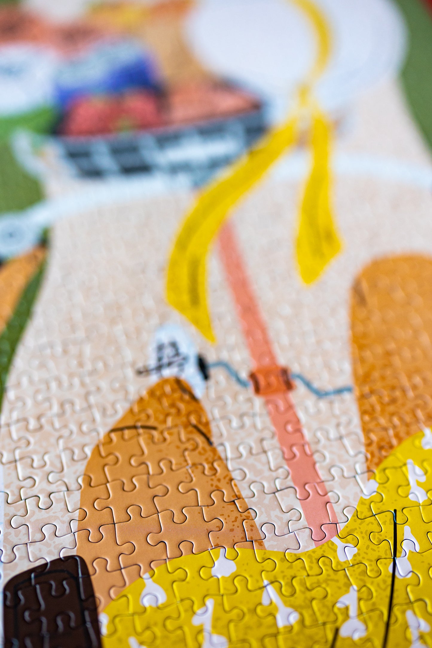 500 piece jigsaw puzzle On a bicycle