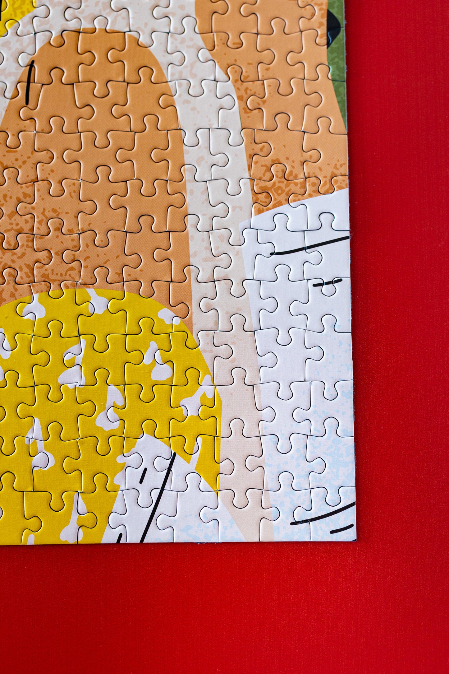 500 piece jigsaw puzzle On a bicycle